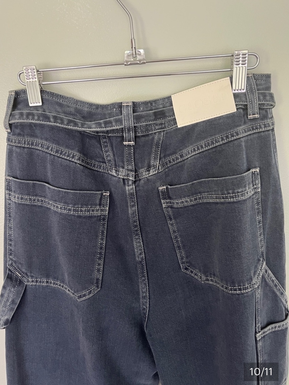 CLOSED Blue Jeans with Self-Tie Belt - Picture 8 of 10